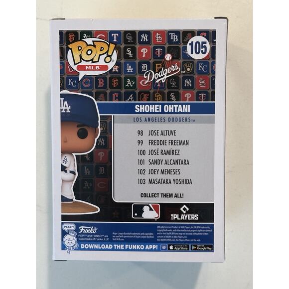 Funko Pop! MLB Shohei Ohtani #105 Funko Exclusive Dodgers pitching #5 - Picture 5 of 9